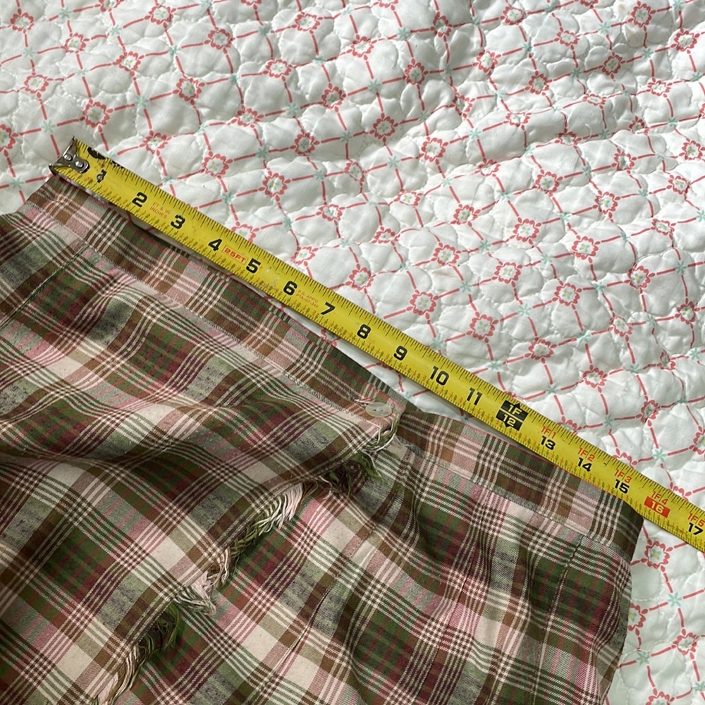Susan Bristow, soft plaid, mid oxy with fringe - Picture 7 of 9